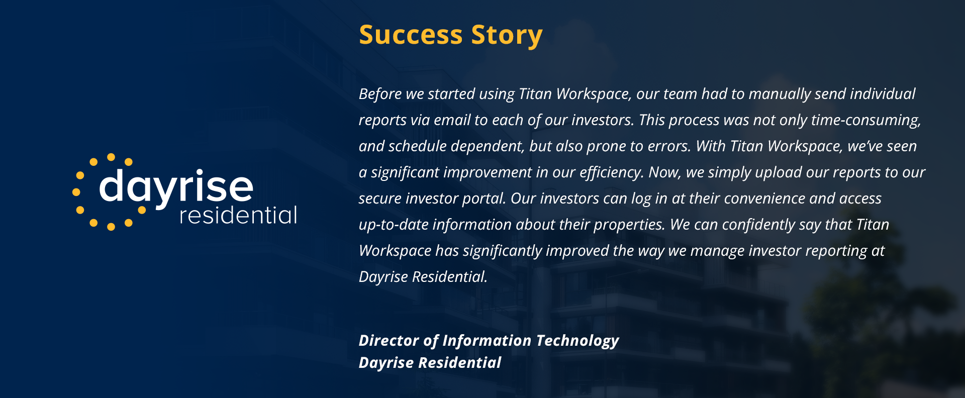 we are helping customers