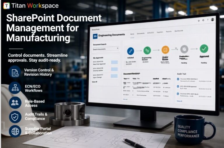 SharePoint Document Management for Manufacturing: What It Actually Takes to Get Right